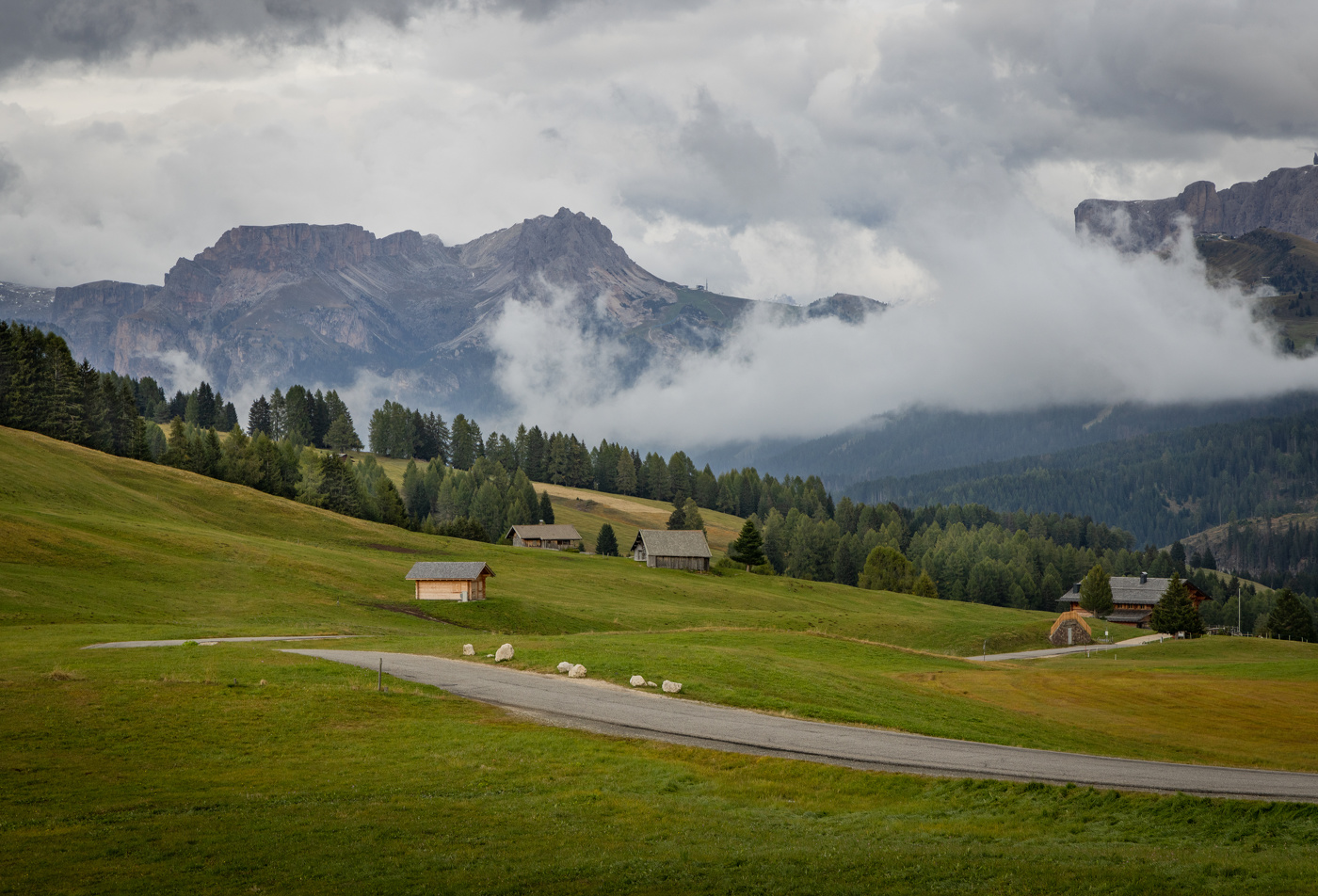 Вечер в горах