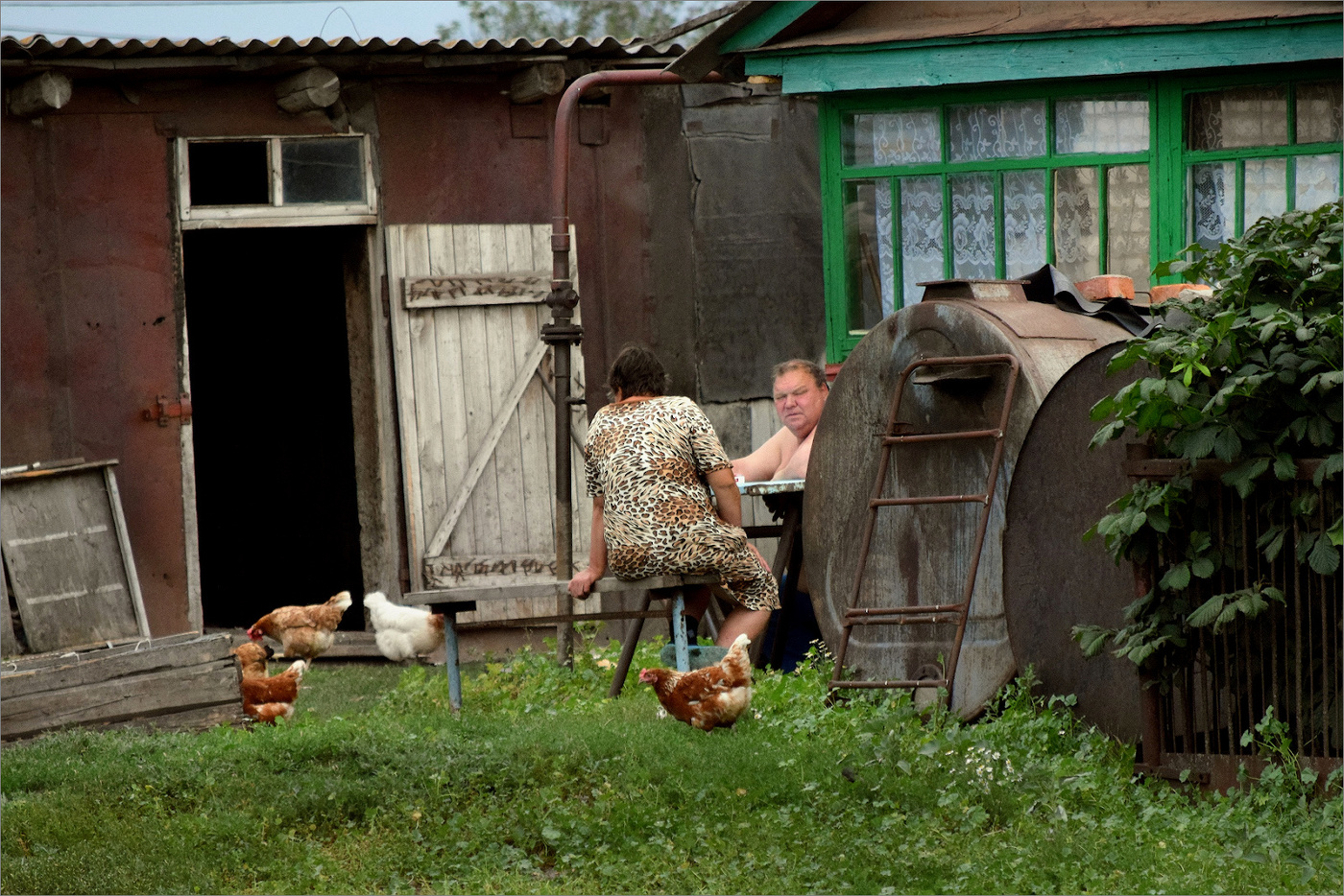 Вечерние посиделки...