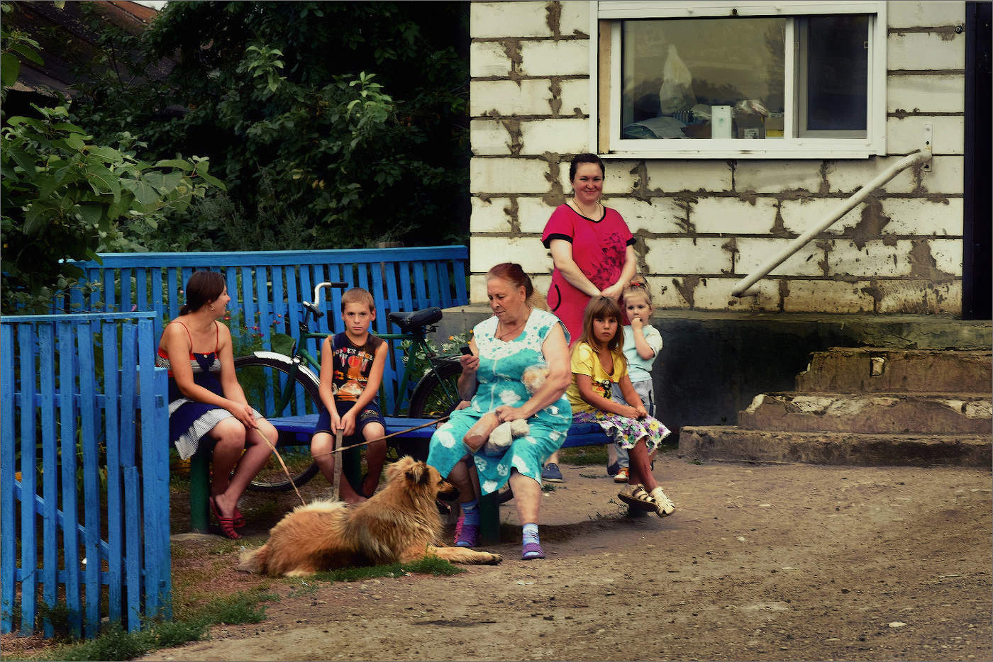 За хлебом...