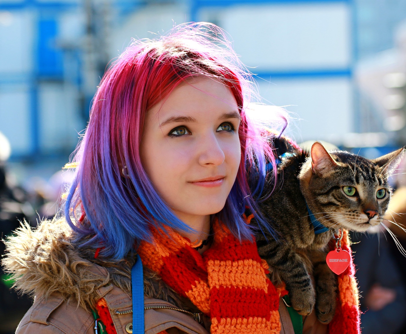 Уличный портрет