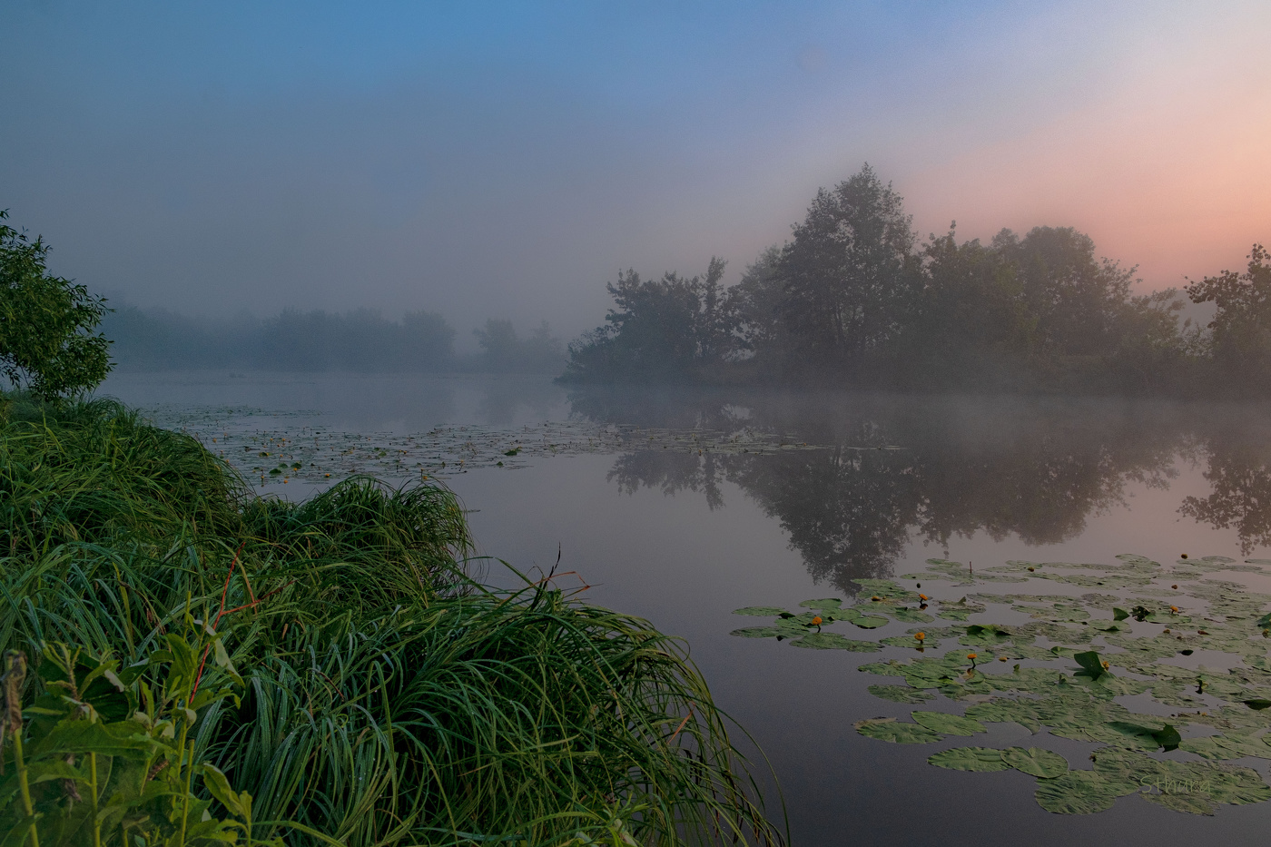 Летняя заря.
