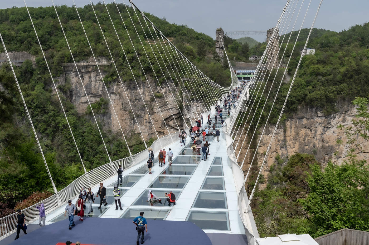 Стеклянный мост Чжанцзяцзе