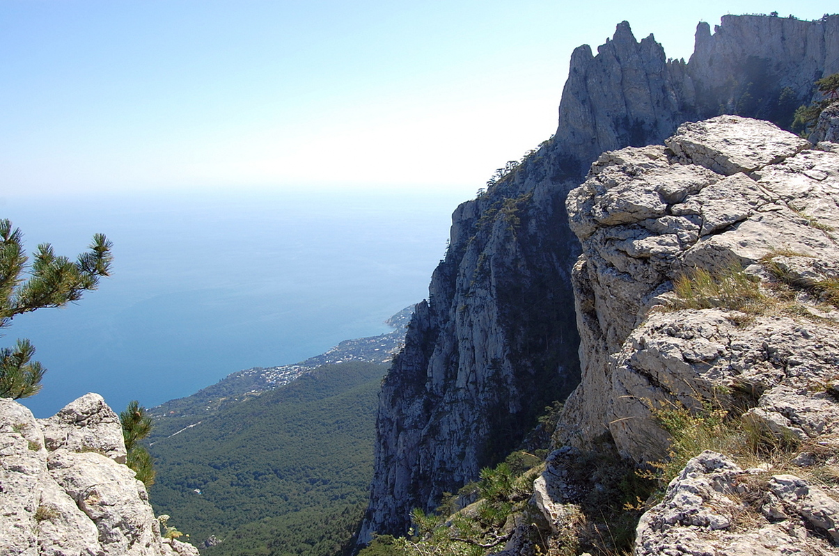 Ай Петри, как страж над Чёрным морем