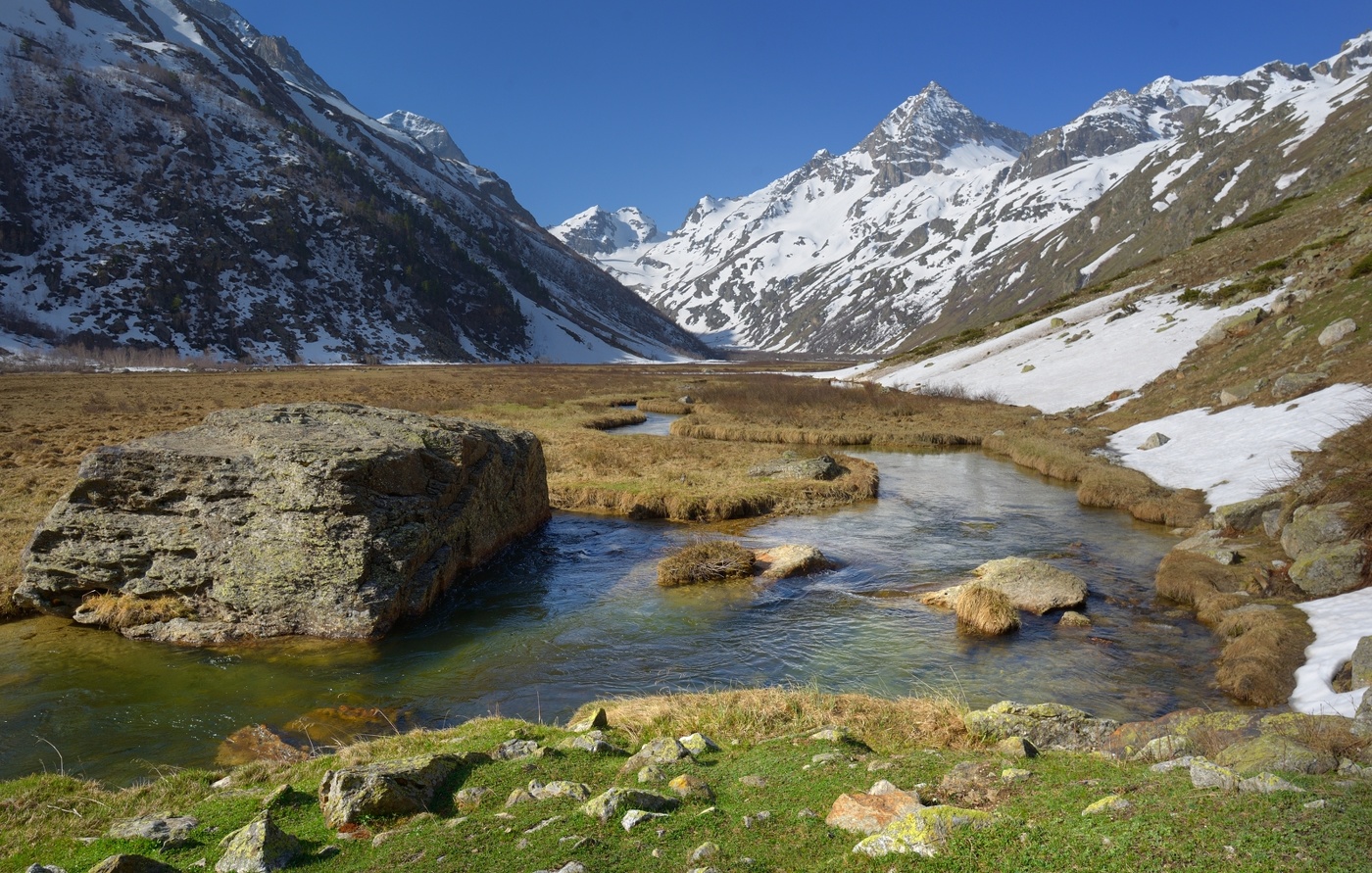 Весна в горах