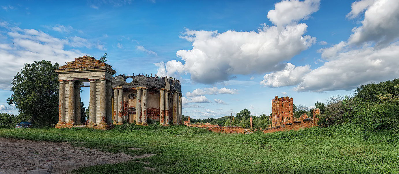 Старинное местечко.