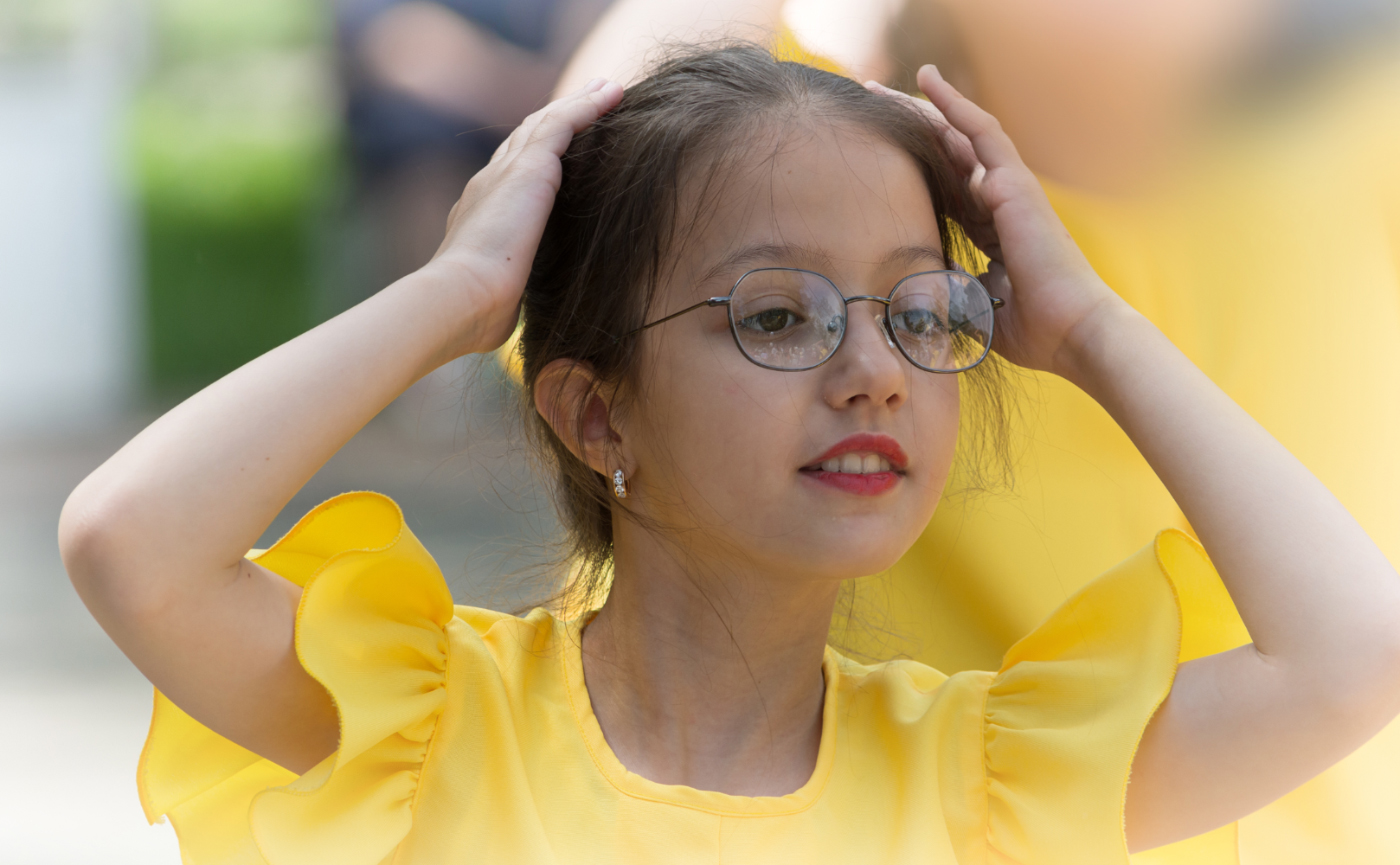 Мир детства. Лето. Танец.