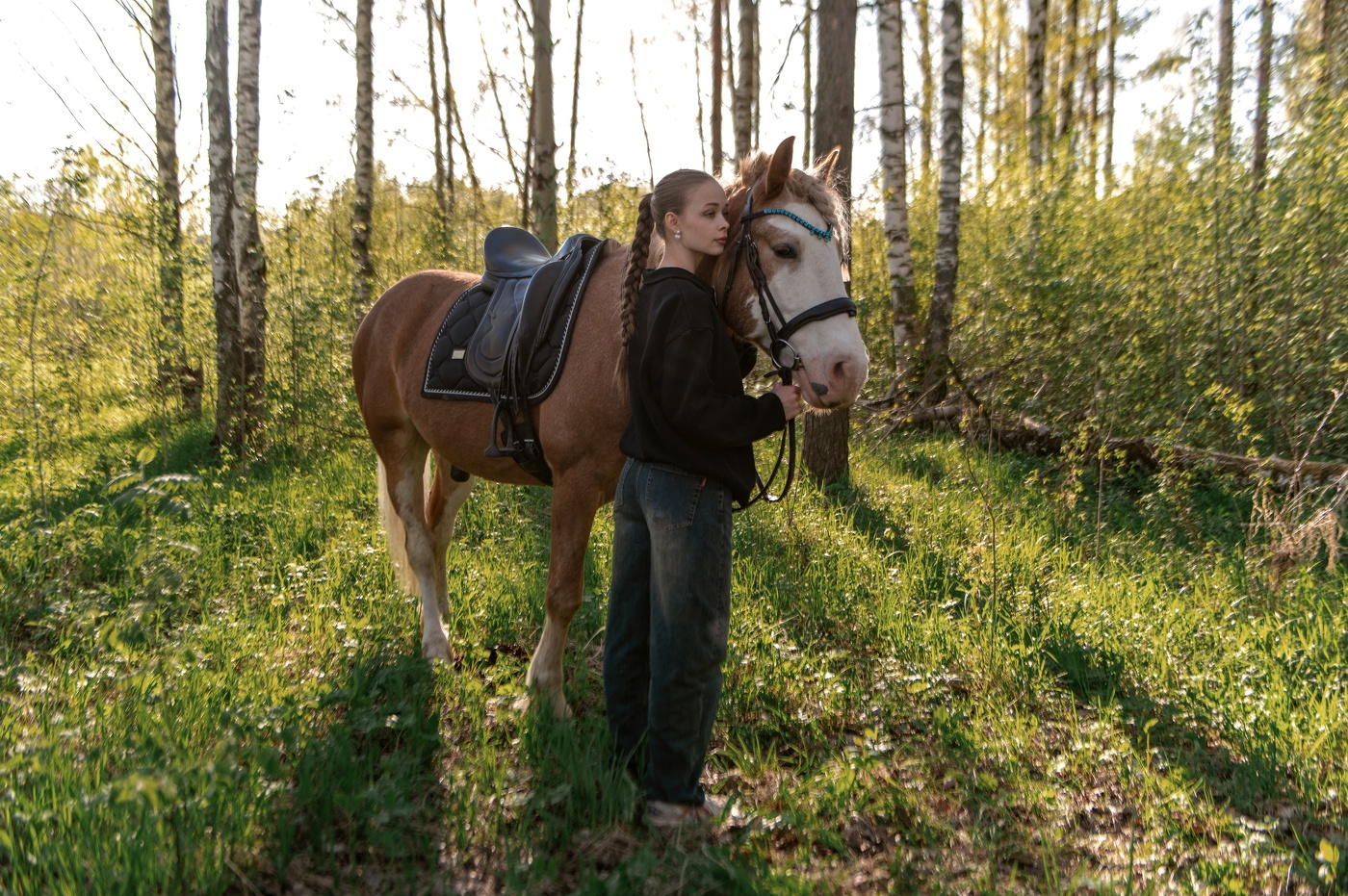 В берёзовой рощи