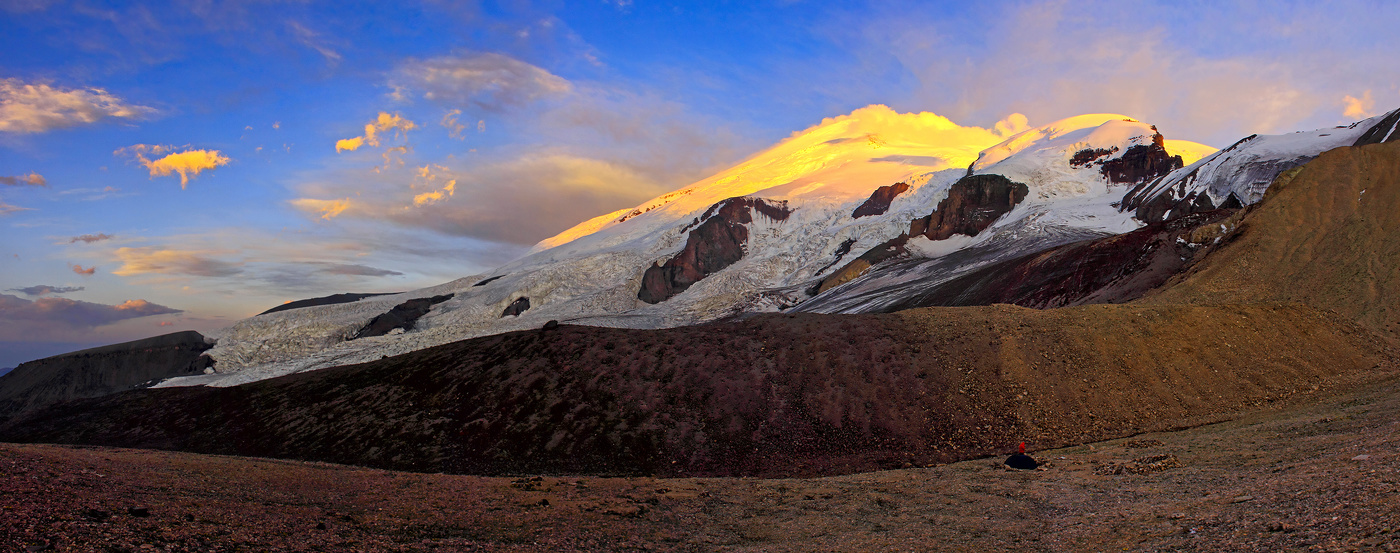 Вечер на перевале Балк-Баши