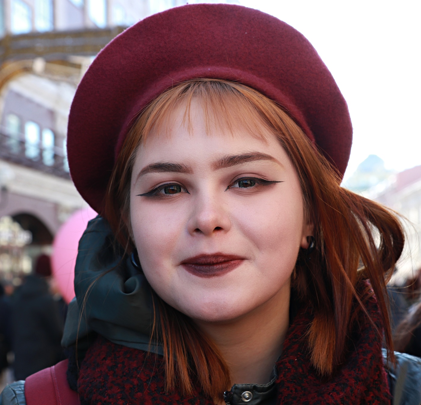 Уличный портрет