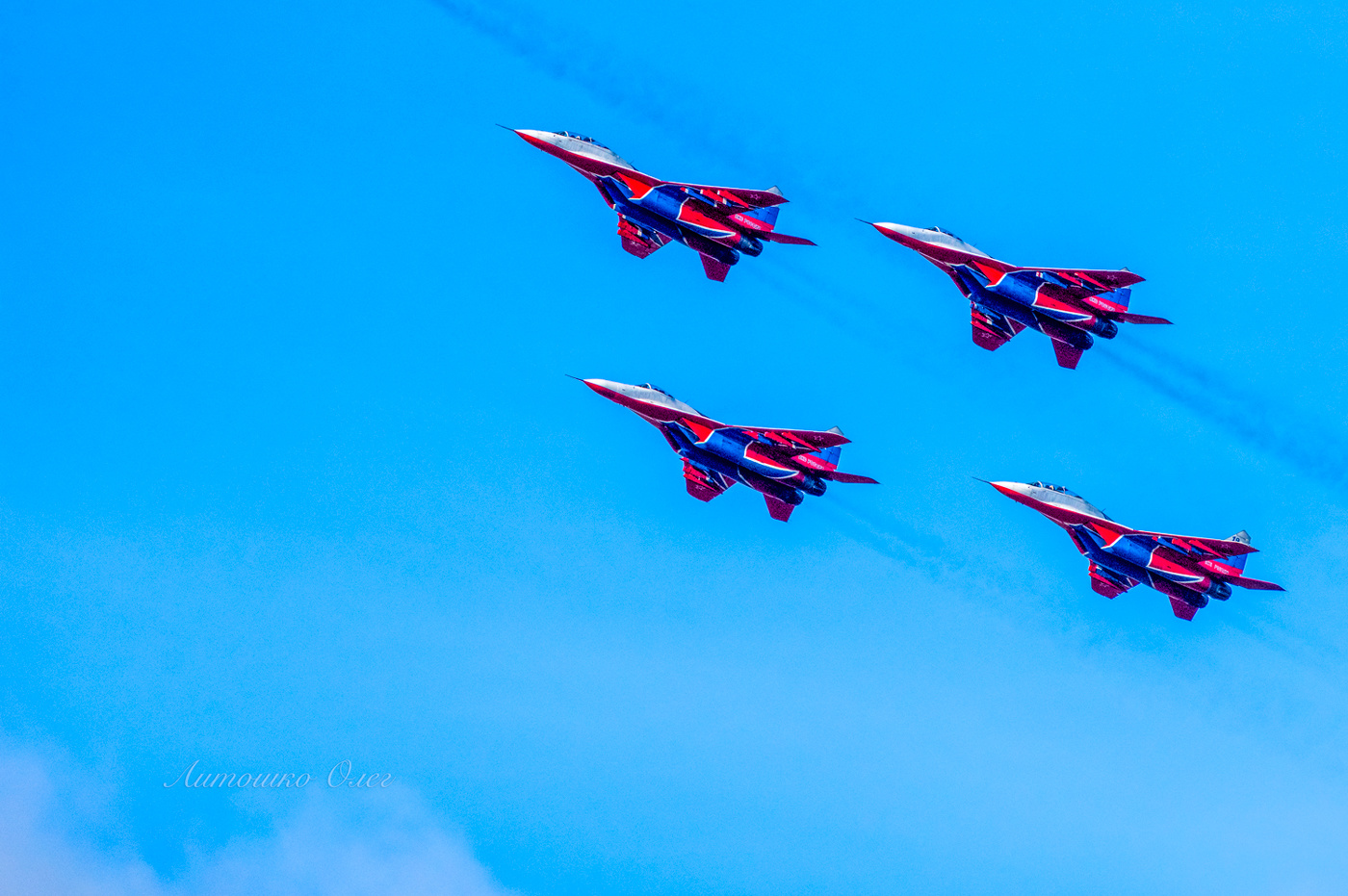 Пилотажная группа "Стрижи".