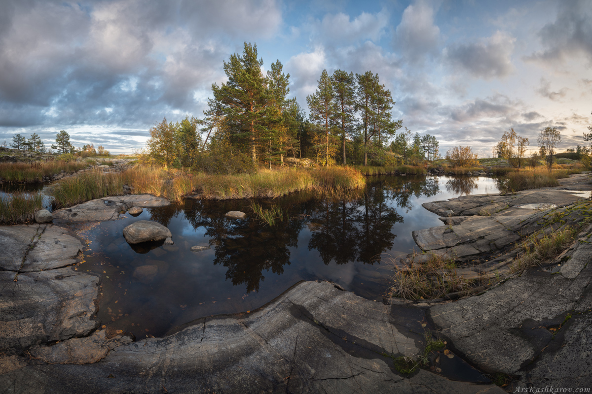 "Внутренние озера Ладожских островов"