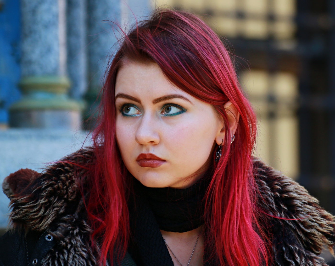 Уличный портрет