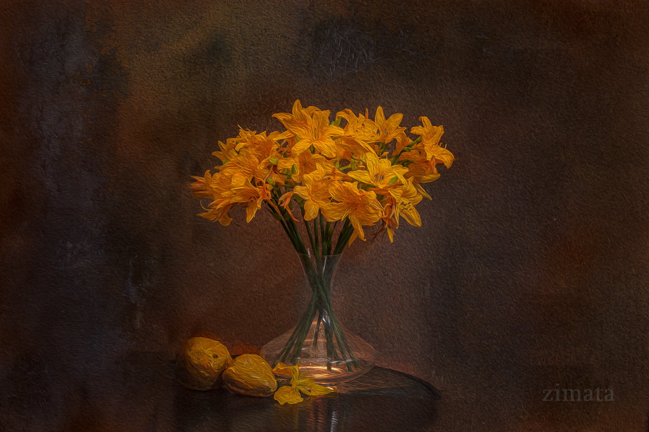 желтый натюрморт