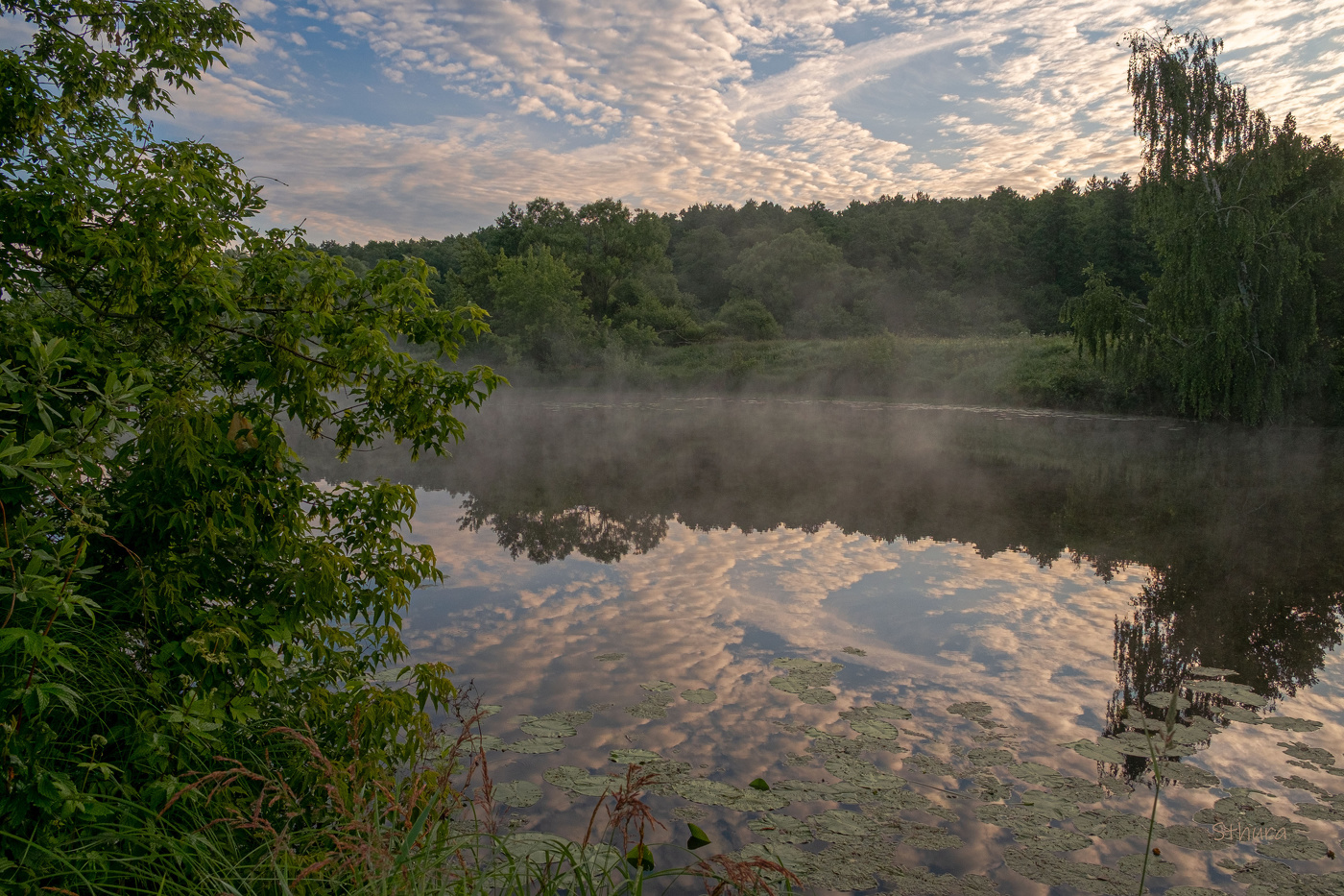 Воскресное утро.
