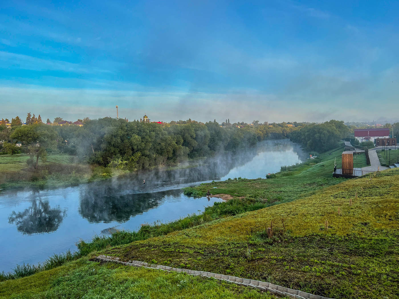 Туманное утро