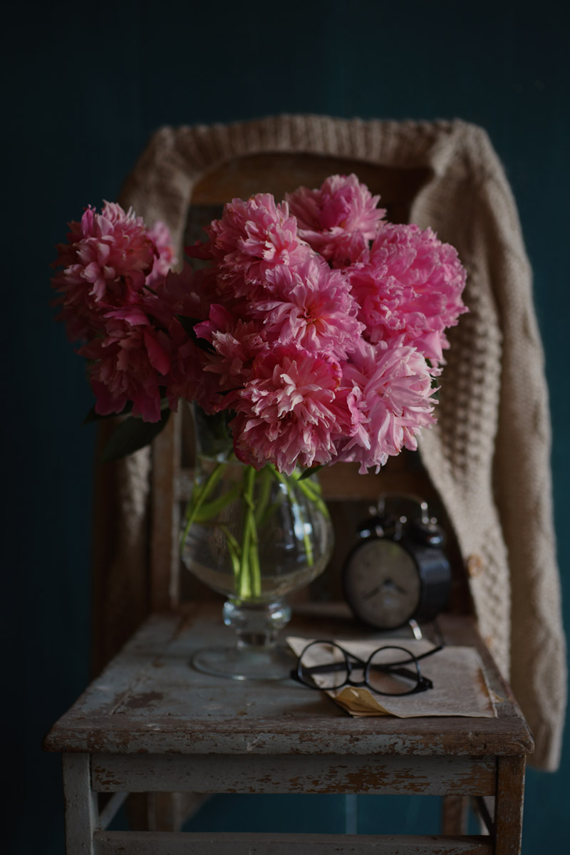 Я подарю тебе букет пионов...