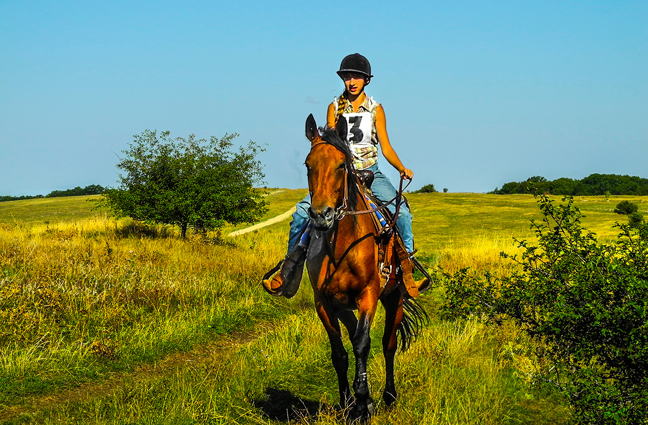 Лихая наездница