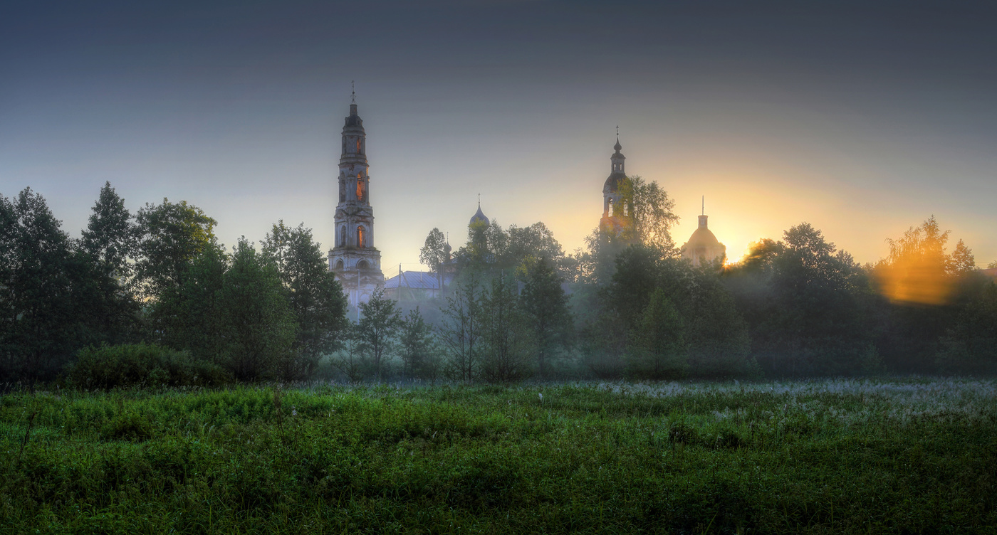 "Рассвет в старом селе.."