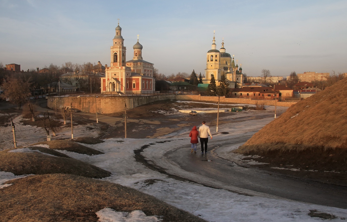 Оттепель в старом городе С.