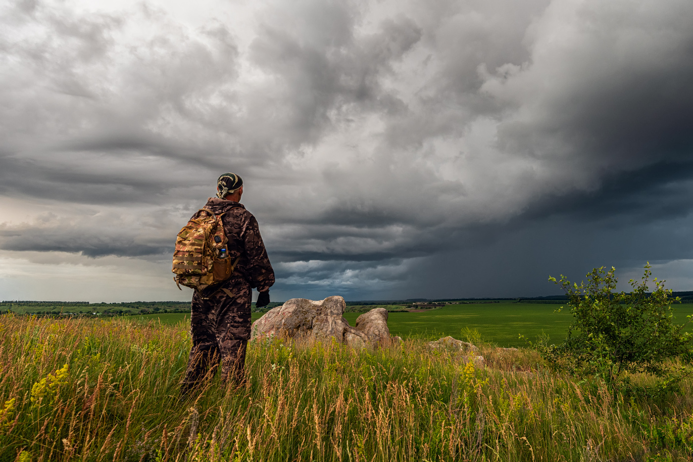 провожая дождь