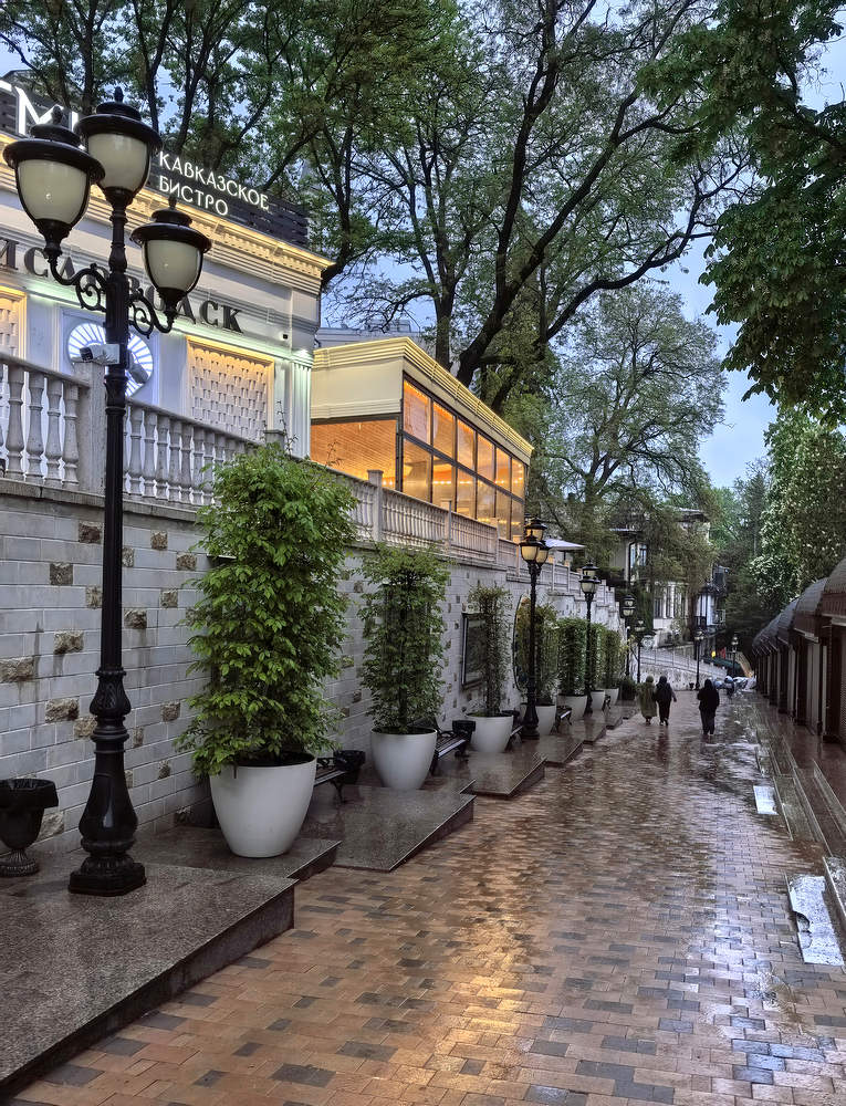 После дождя.