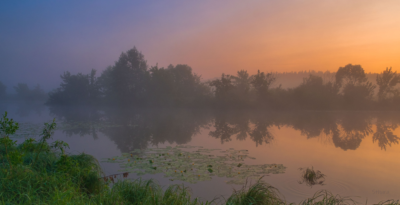 Утренний пейзаж.