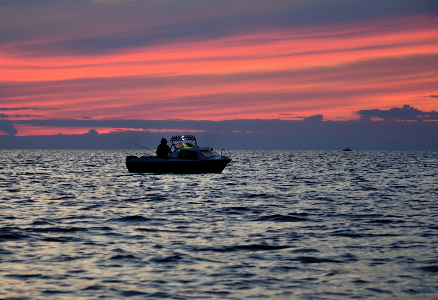 Сумерки над Ладогой.
