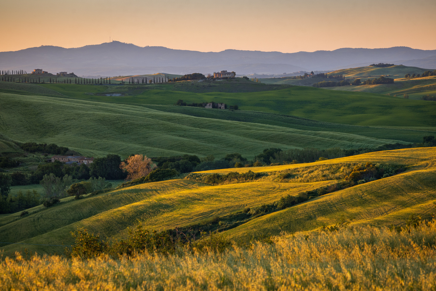 На закате...