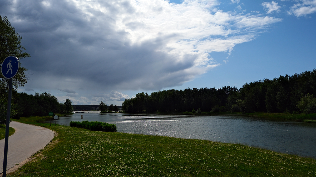 Цнянское водохранилище. Минск. Беларусь.