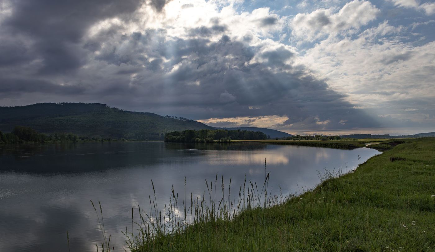 Сибирская Ока. Утро