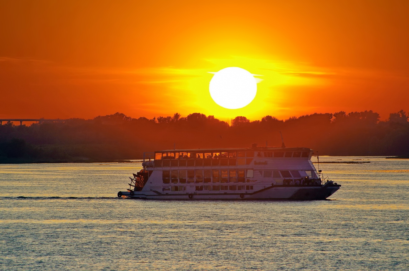 Отдых на закате