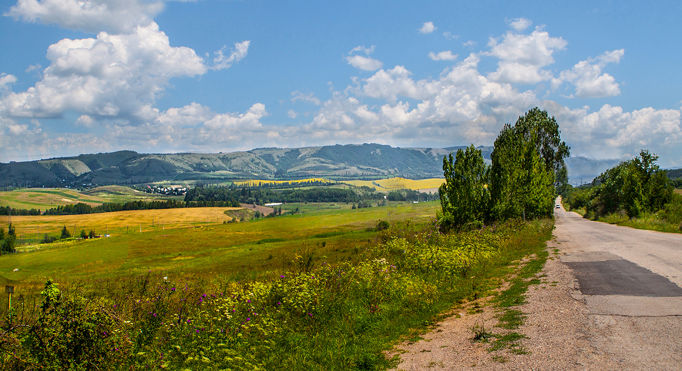 Пейзаж проездом
