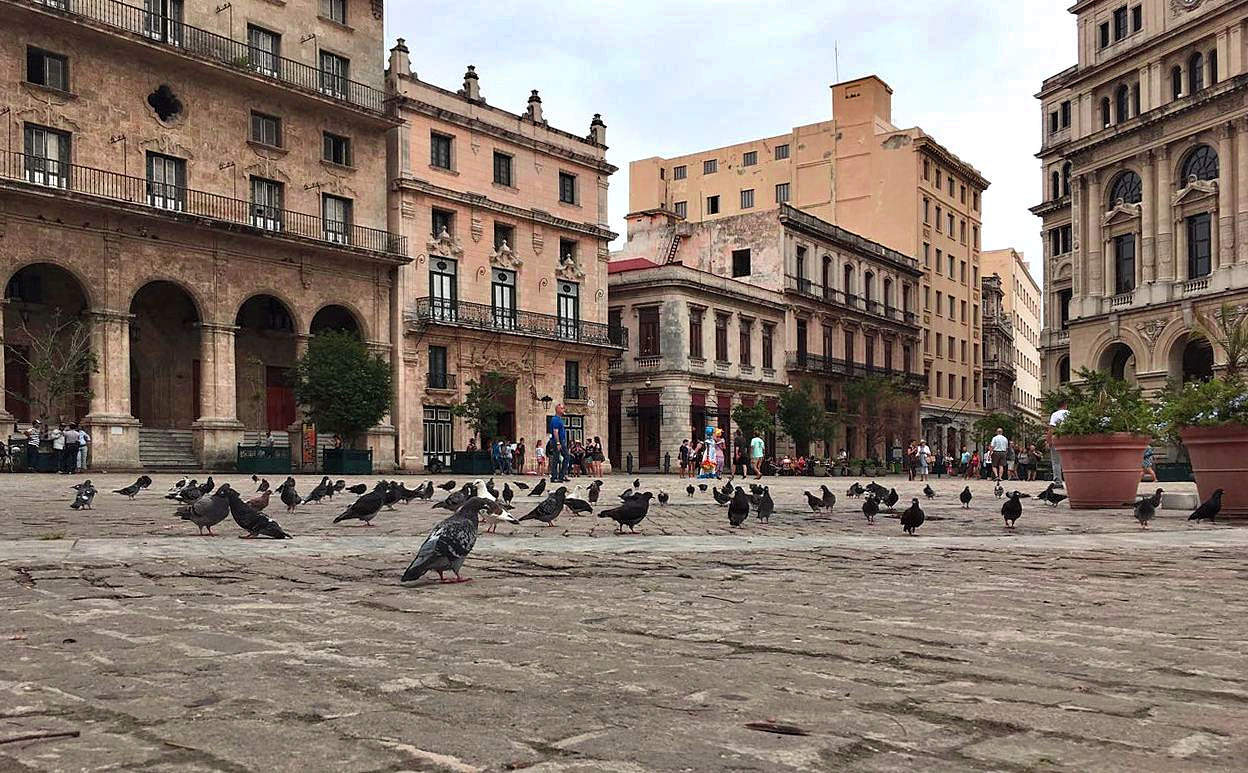 На площади в Гаване