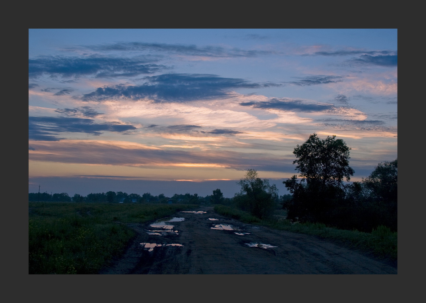 Дождь прошёл