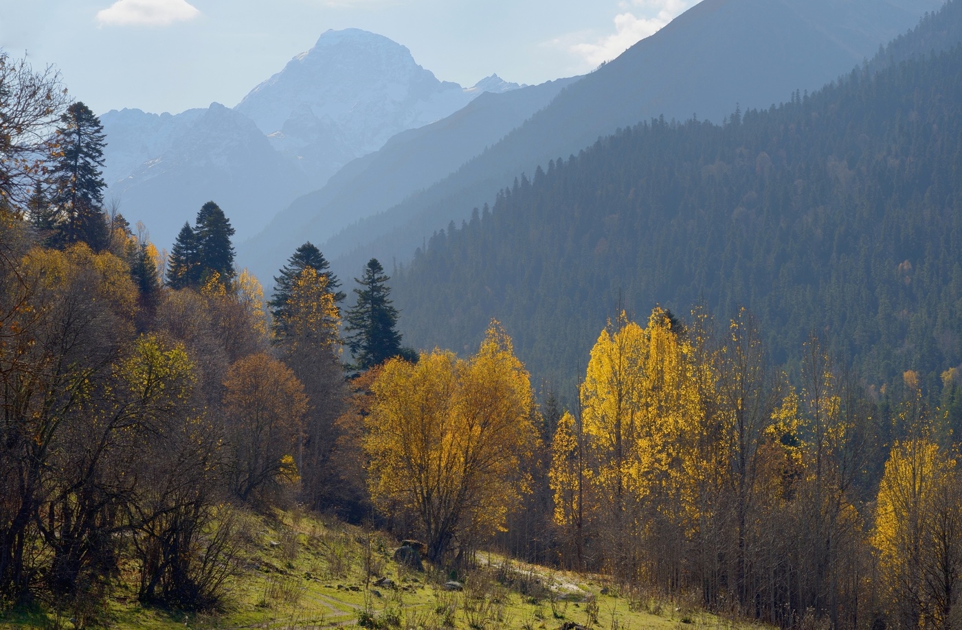 Осень на Кавказе