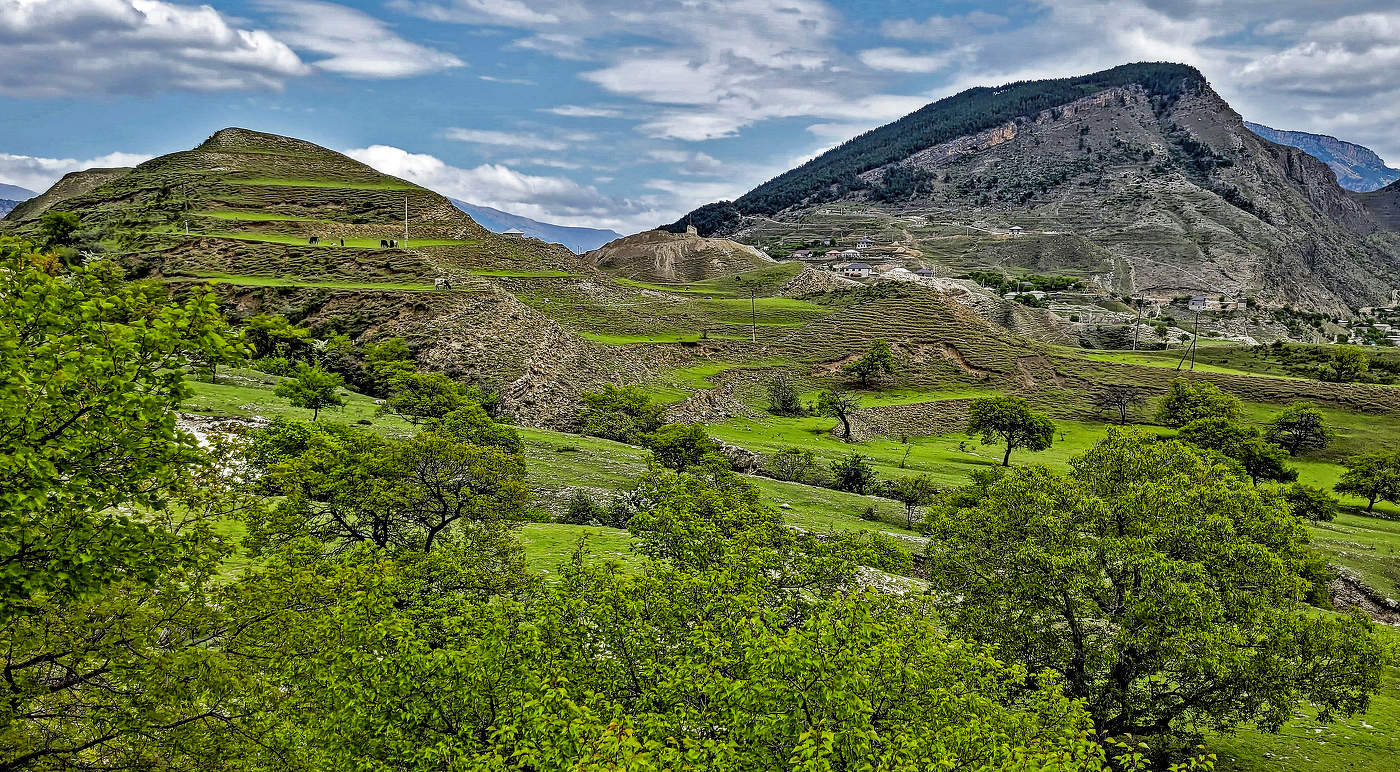 Дагестан Горный ландшафт.