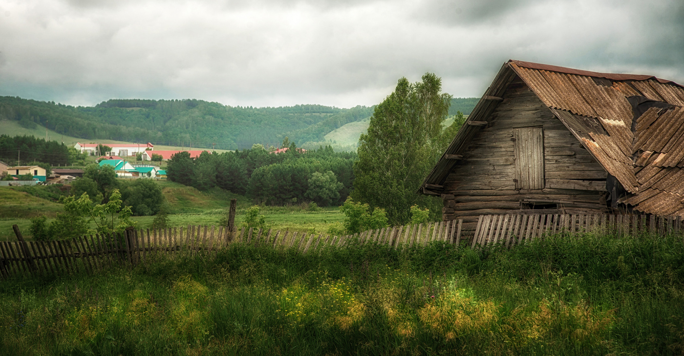 Грустное утро в деревне Булат