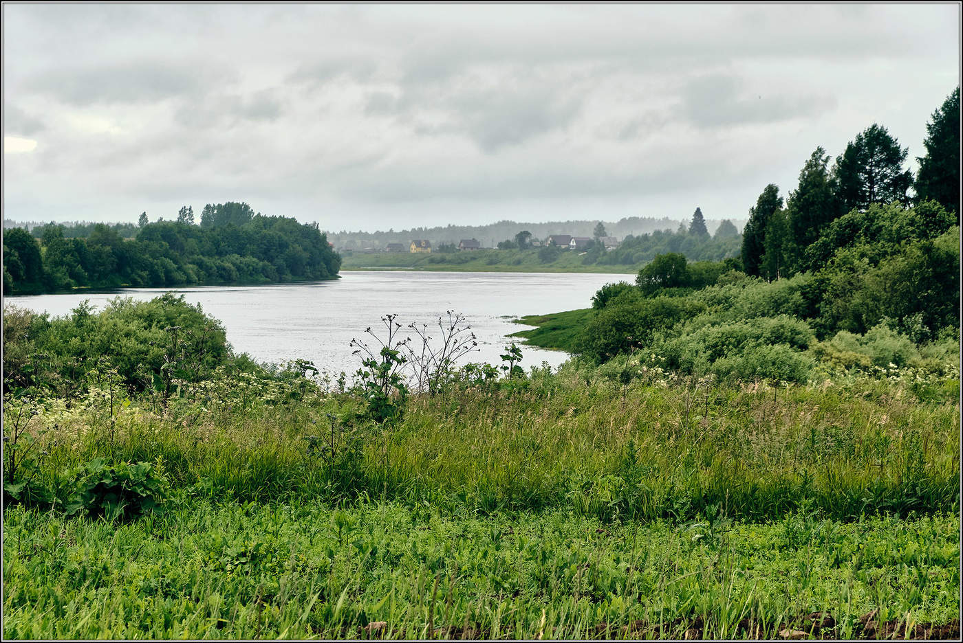 На Онеге-реке.