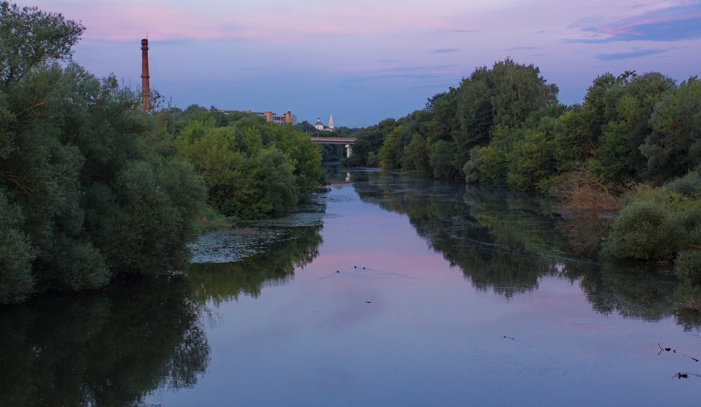 Июльский вечер в старом городе С.