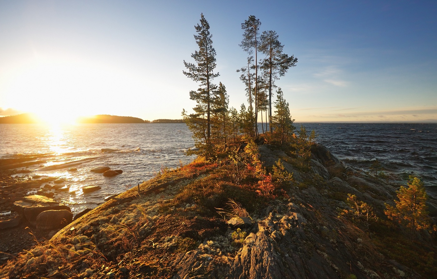 Карельский утренний свет.