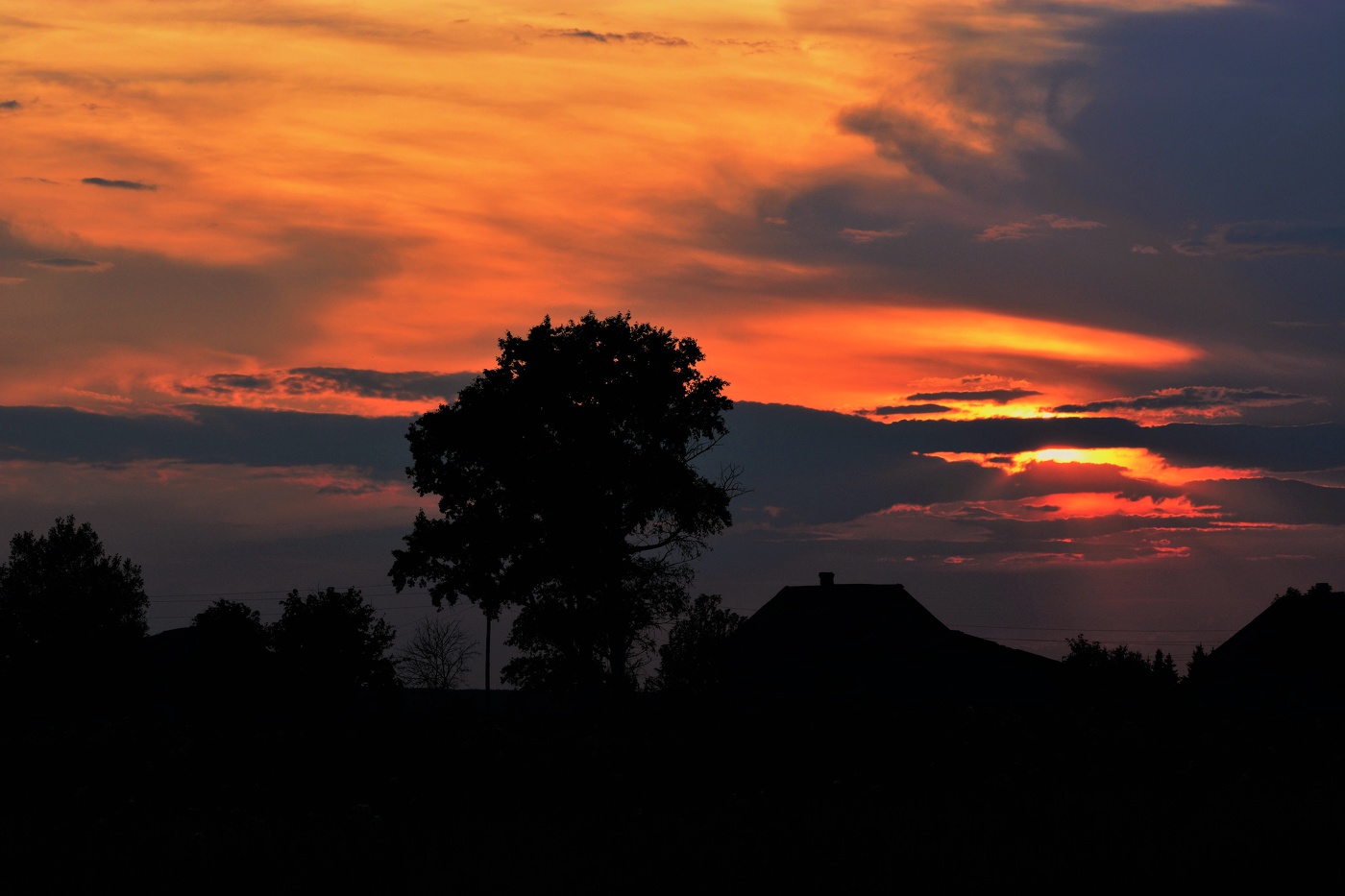 Вечер после грозы ...