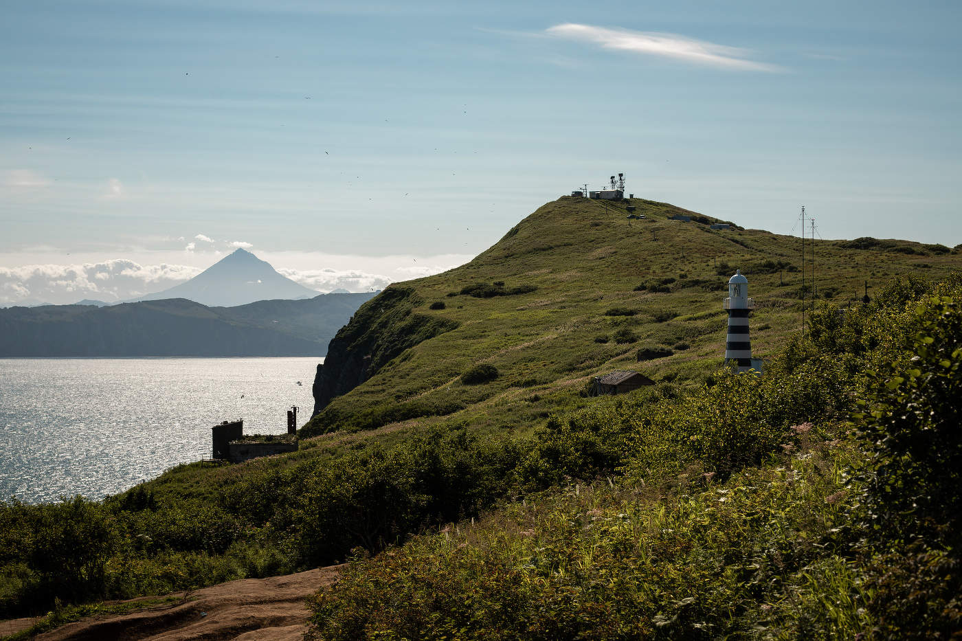 Мыс Маячный. Камчатка.