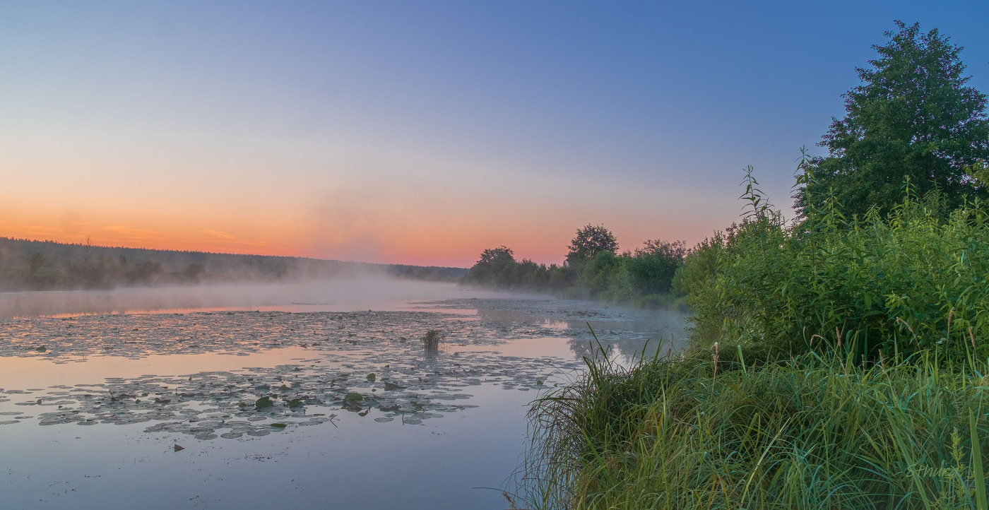 Перед восходом.