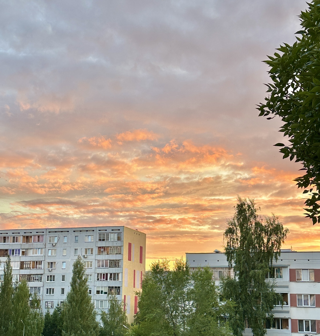 Цветной вечер