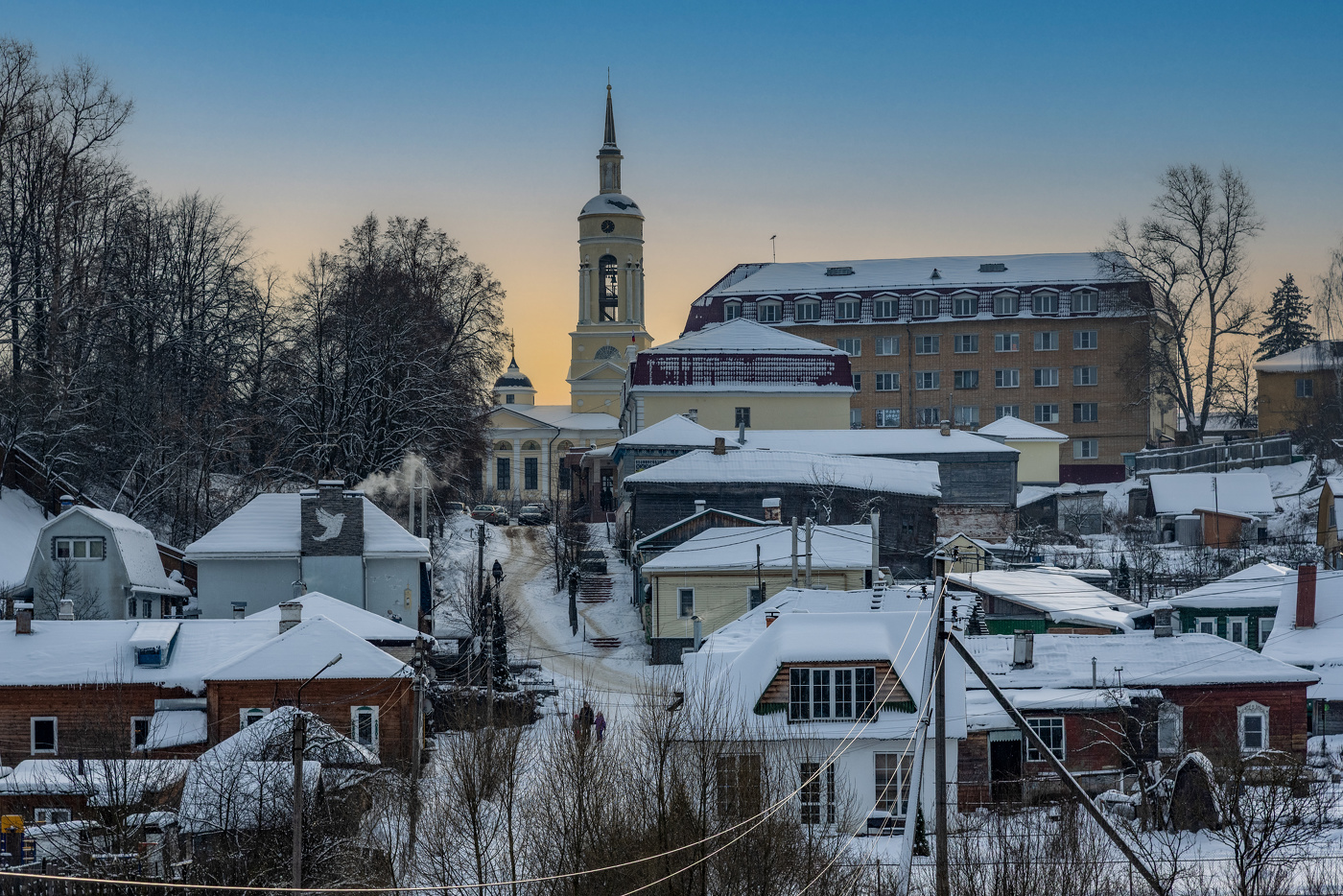 Зима в Боровске