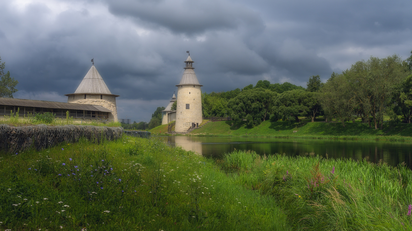 В устье Псковы