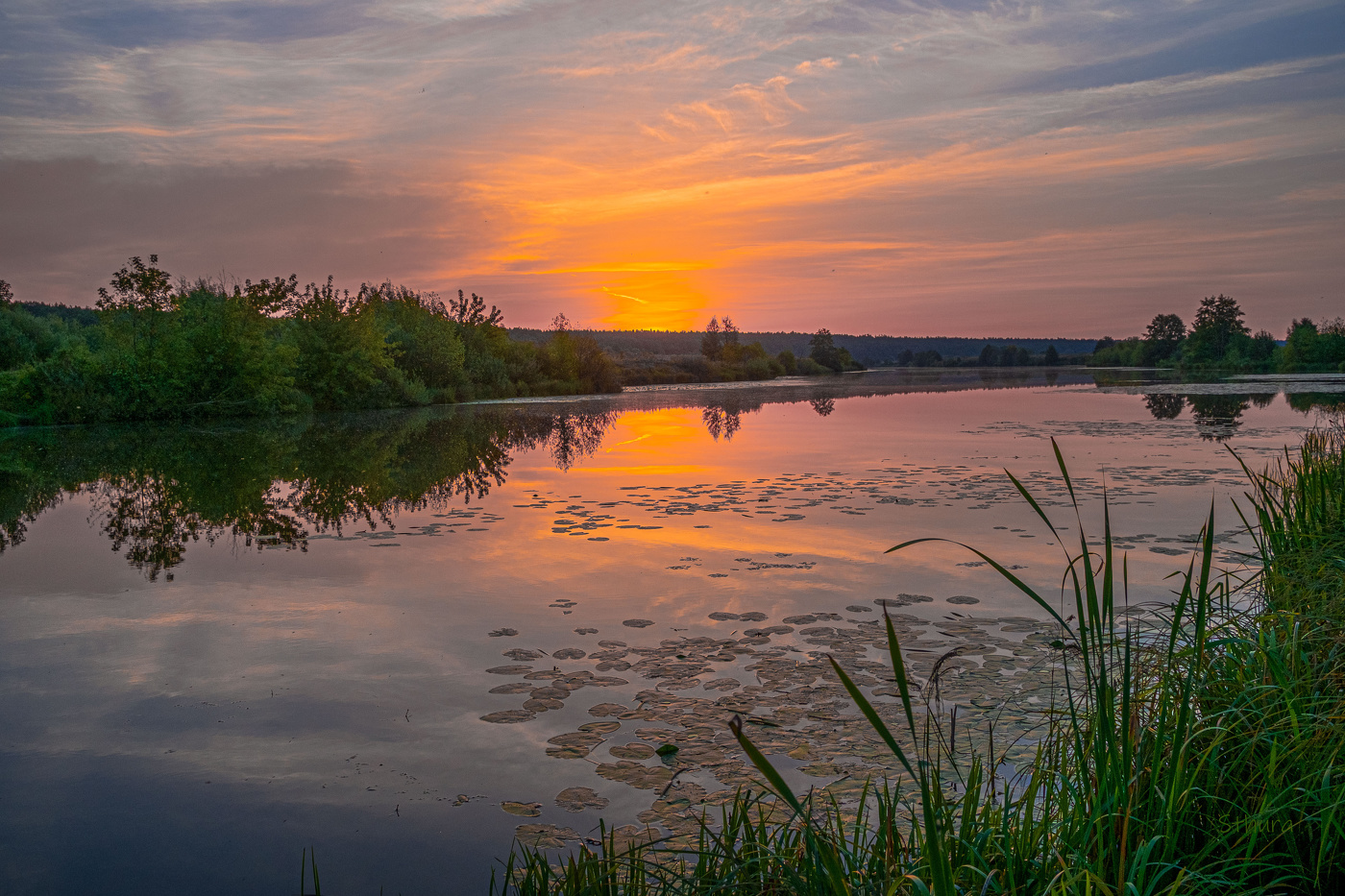 Утренняя заря.