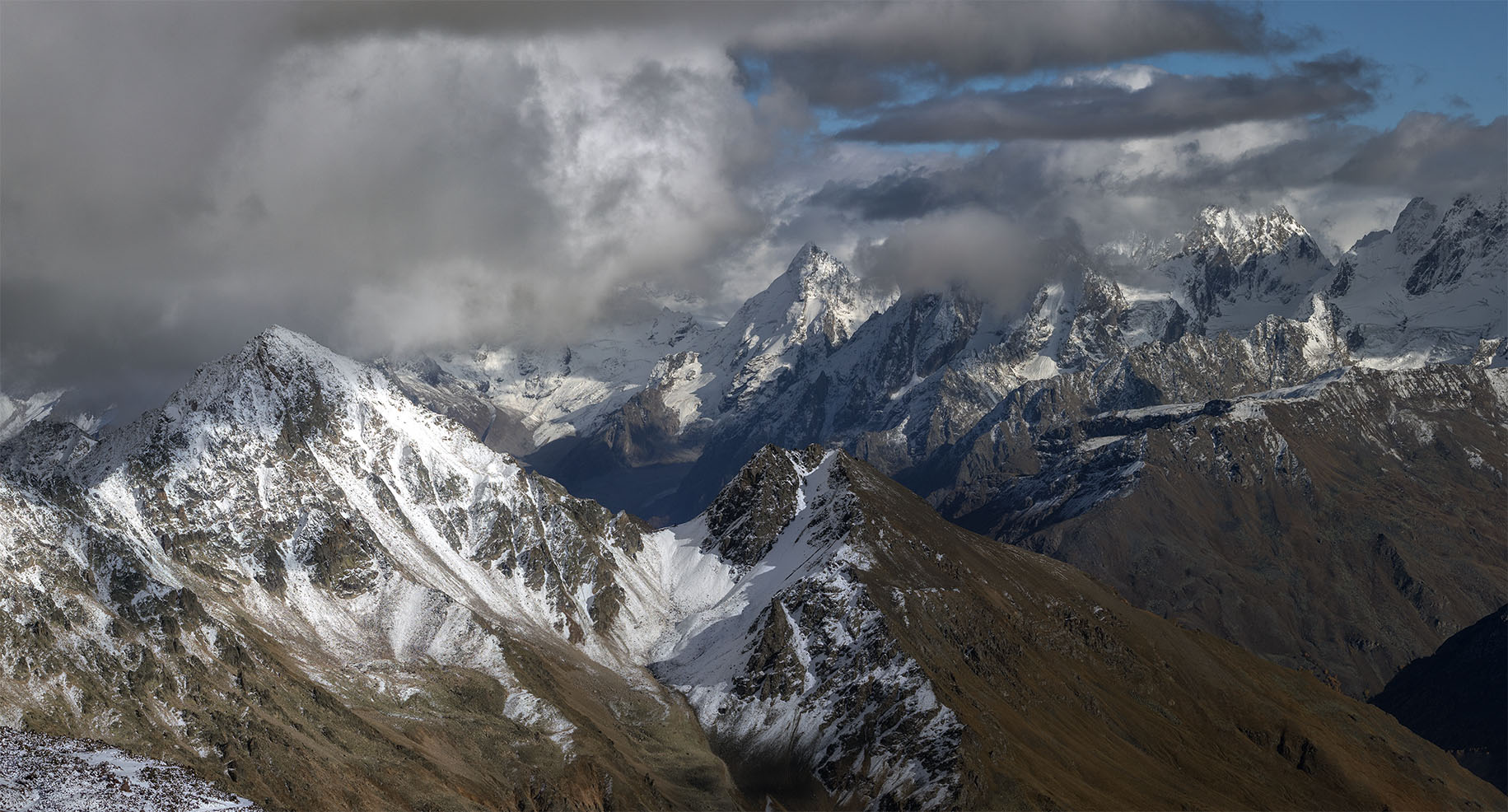 Горы Кавказа...