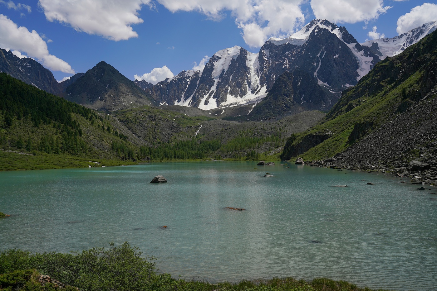 Горное озеро