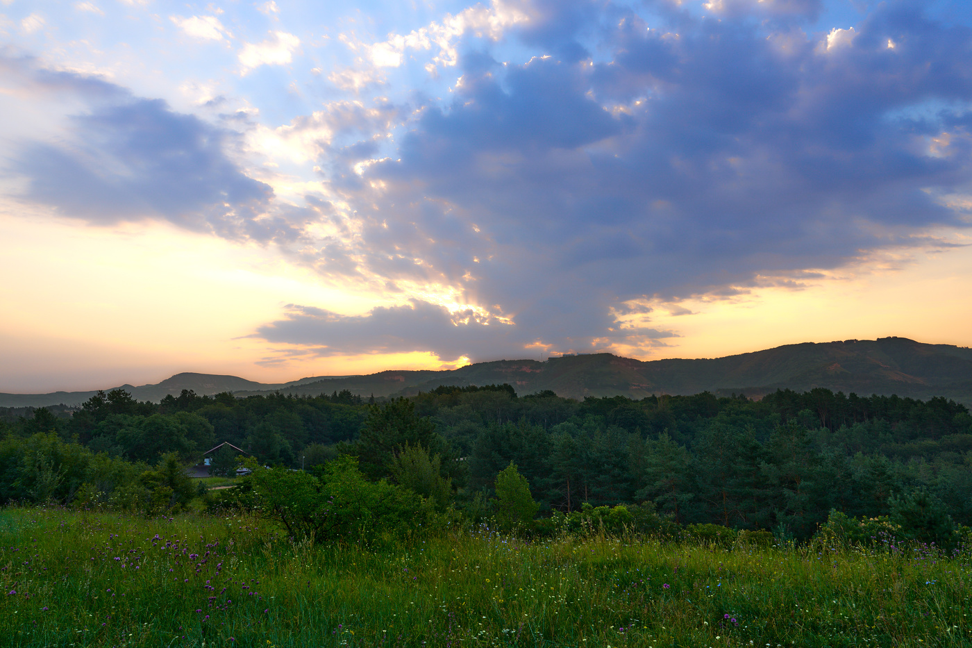 осень там там за горами